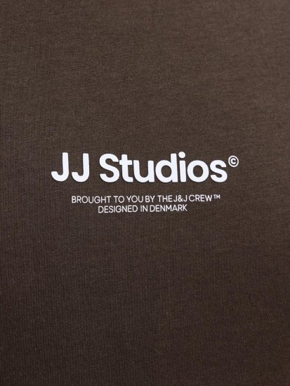 Jack & Jones Soho T-Shirt Brown - Marškinėliai - Marškinėliai - 2XL-14XL