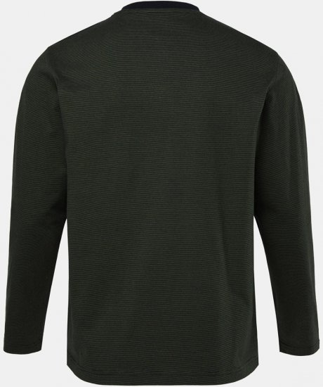 JP1880 Pyjamas Two-piece Striped Dark Green - Apatinis trikotažas ir plaukimo apranga - Apatinis trikotažas - 2XL-8XL