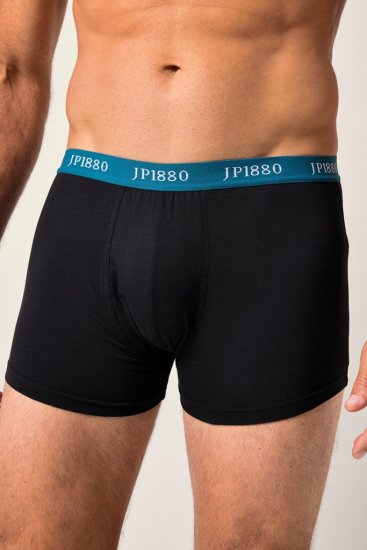 JP1880 FLEXNAMIC OEKO-TEX Boxer Shorts 2-Pack Black - Apatinis trikotažas ir plaukimo apranga - Apatinis trikotažas - 2XL-8XL