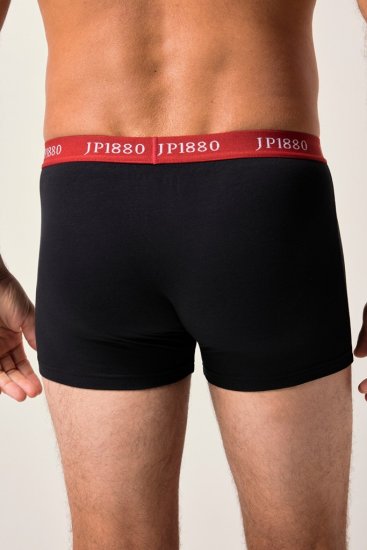 JP1880 FLEXNAMIC OEKO-TEX Boxer Shorts 2-Pack Black - Apatinis trikotažas ir plaukimo apranga - Apatinis trikotažas - 2XL-8XL