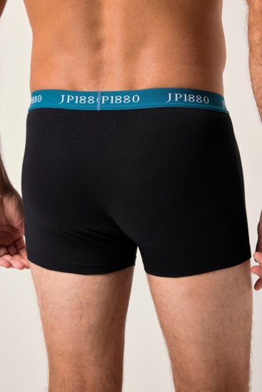 JP1880 FLEXNAMIC OEKO-TEX Boxer Shorts 2-Pack Black - Apatinis trikotažas ir plaukimo apranga - Apatinis trikotažas - 2XL-8XL