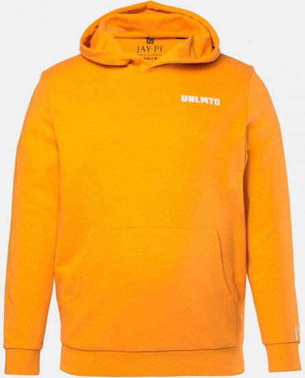 JAY-PI Hoodie UNLMTD Orange - Megztiniai ir džemperiai - Megztiniai ir Džemperiai - 2XL-14XL