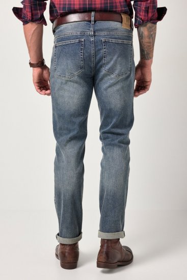 JP1880 FLEXNAMIC Modern Straight Fit Jeans Vintage Denim - Džinsai ir kelnės - Džinsai ir Kelnės - W40-W70