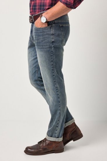 JP1880 FLEXNAMIC Modern Straight Fit Jeans Vintage Denim - Džinsai ir kelnės - Džinsai ir Kelnės - W40-W70