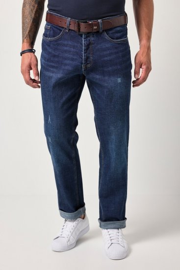 JP1880 FLEXNAMIC Jeans Tapered Loose Fit Dark Denim Blue - Džinsai ir kelnės - Džinsai ir Kelnės - W40-W70