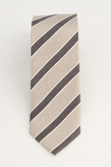 JP1880 Silk Tie Extra Long with Stripes - Aksesuarai - 