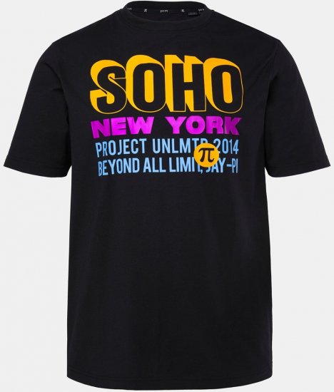 JAY-PI FLEXNAMIC® Soho T-shirt Black - Marškinėliai - Marškinėliai - 2XL-14XL