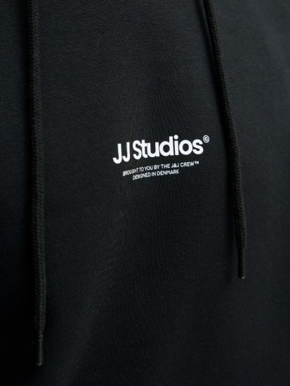 Jack & Jones Soho Hoodie Black - Megztiniai ir džemperiai - Megztiniai ir Džemperiai - 2XL-14XL