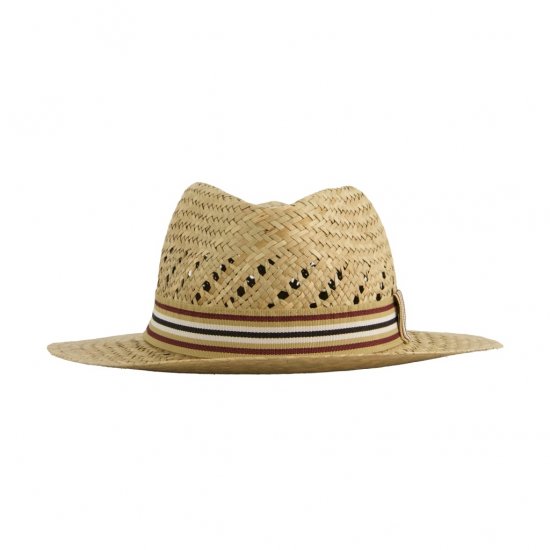 JP1880 Straw Hat Woven Yellow - Aksesuarai - 