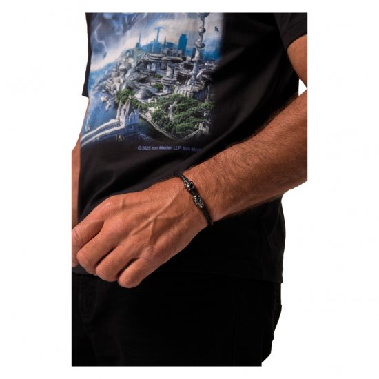 JP1880 Bracelet Skulls Black - Aksesuarai - 