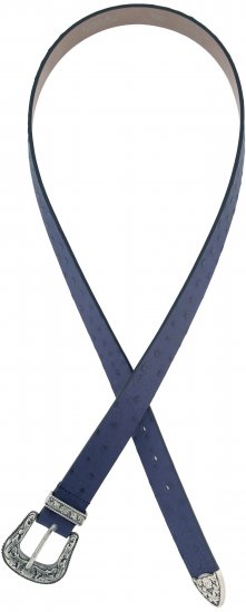 Ulla Popken Classic Belt Blue - Moteriški diržai - 