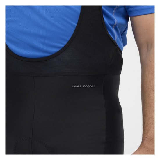 North Latitude Sport Bike Shorts With Suspenders Black - Dviračių drabužiai - 