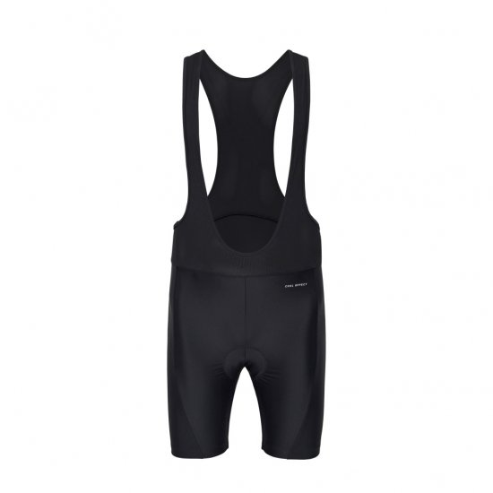 North Latitude Sport Bike Shorts With Suspenders Black - Dviračių drabužiai - 