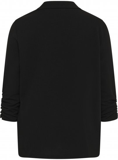 Kaffe Curve Pheolo 3/4 Sleeve Blazer Black Deep - Švarkai - 