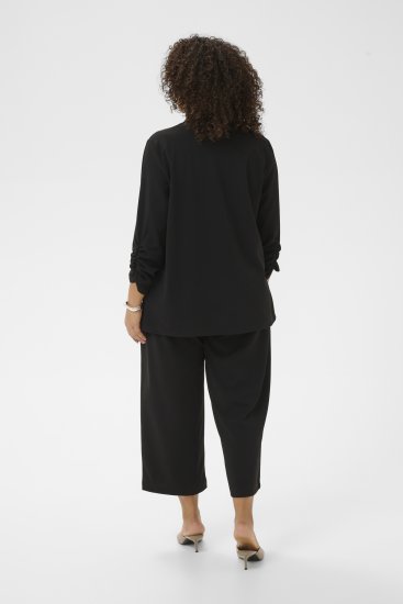 Kaffe Curve Pheolo 3/4 Sleeve Blazer Black Deep - Švarkai - 