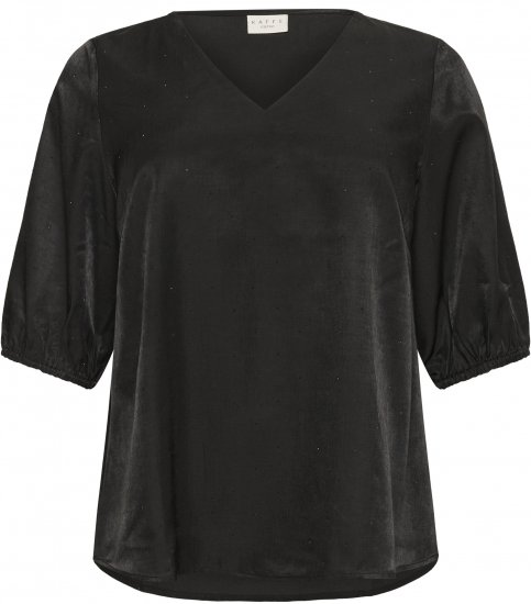 Kaffe Curve Ada Blouse Black - Palaidinės - 