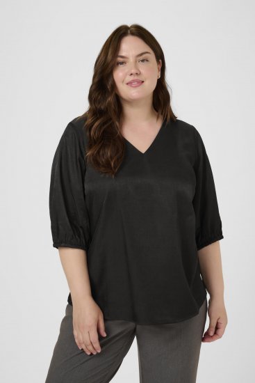 Kaffe Curve Ada Blouse Black - Palaidinės - 