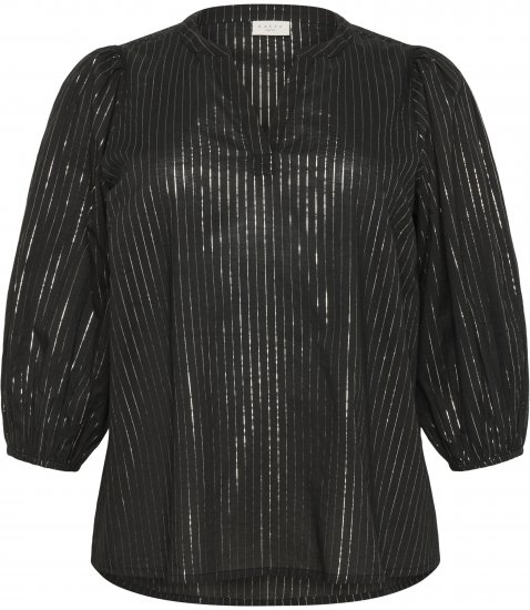 Kaffe Curve Luisa Blouse Black Deep - Palaidinės - 