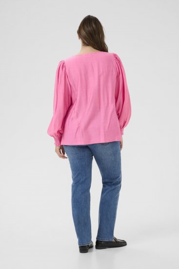 Kaffe Curve Sofia Blouse Pink Power - Palaidinės - 