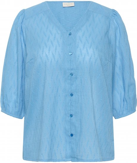 Kaffe Curve Gabby Blouse Azure Blue - Palaidinės - 