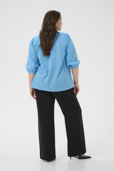 Kaffe Curve Gabby Blouse Azure Blue - Palaidinės - 