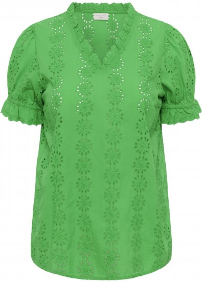 Kaffe Curve Dina Blouse Bright Green - Palaidinės - 