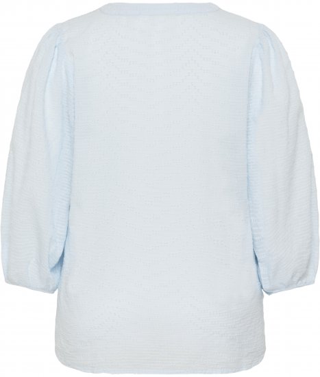 Kaffe Curve Penelopia Blouse Nantucket Breeze Blue - Palaidinės - 
