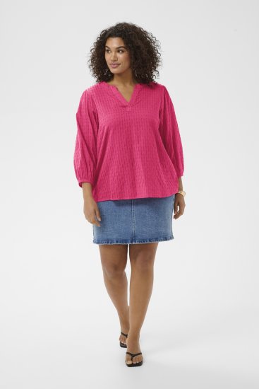 Kaffe Curve Thea Blouse Beetroot Purple - Palaidinės - 