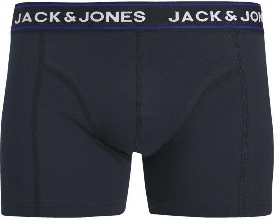 Jack & Jones Hector Solid Trunks 5-Pack Grey - Boxer šortai - Vyriški dideli boxer šortai
