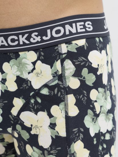 Jack & Jones Acray Flower Boxers 3-Pack Black/Navy - Apatinis trikotažas ir plaukimo apranga - Apatinis trikotažas - 2XL-8XL