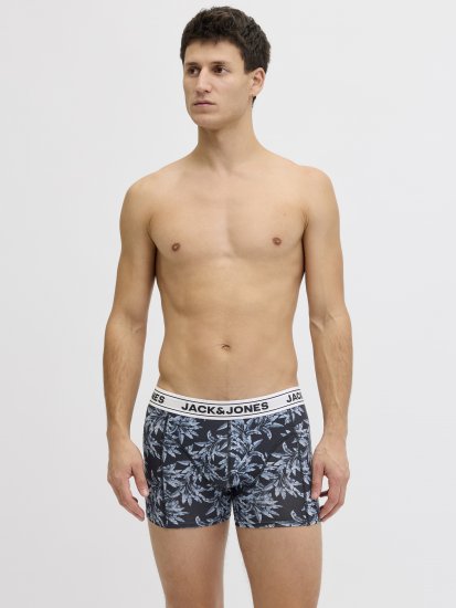 Jack & Jones Acray Flower Boxers 3-Pack Black/Navy - Apatinis trikotažas ir plaukimo apranga - Apatinis trikotažas - 2XL-8XL