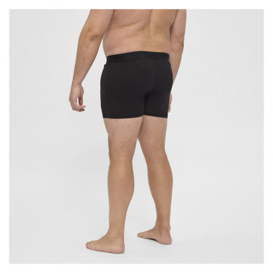 North Latitude Bamboo 2-Pack Trunks Black - Boxer šortai - Vyriški dideli boxer šortai