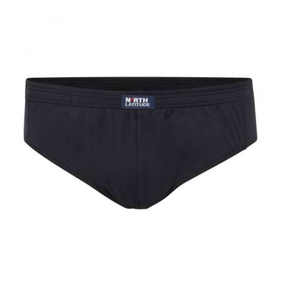 North Latitude Brief Underwear Black - Trumpikės - Vyriškos trumpikės Dideli Dydžiai