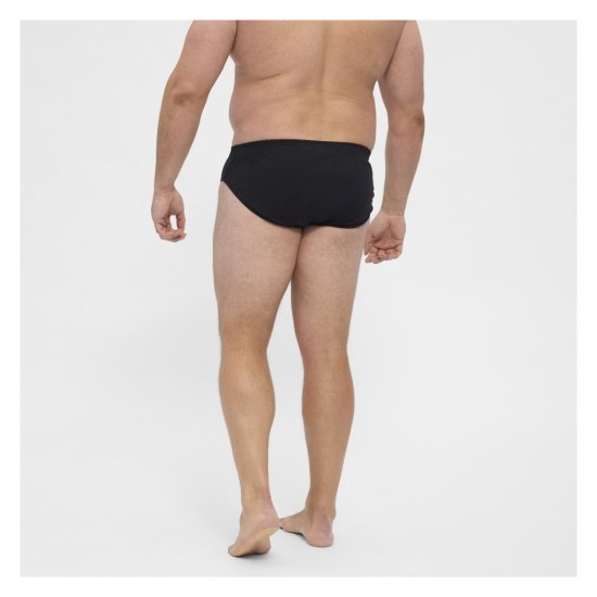 North Latitude Brief Underwear Black - Trumpikės - Vyriškos trumpikės Dideli Dydžiai