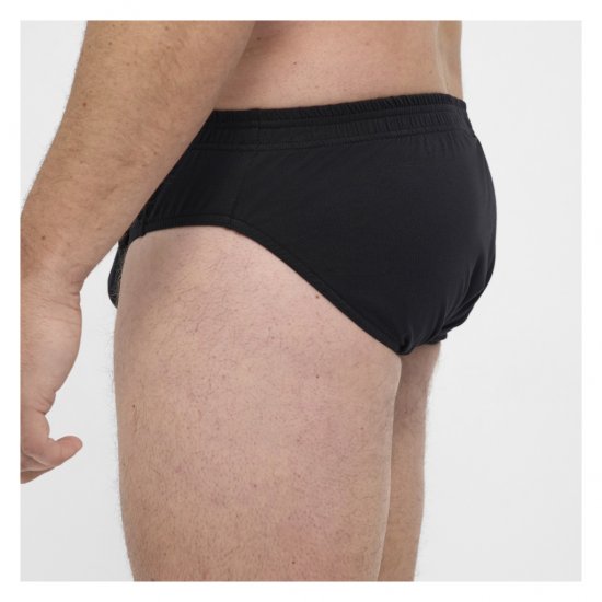 North Latitude Brief Underwear Black - Trumpikės - Vyriškos trumpikės Dideli Dydžiai