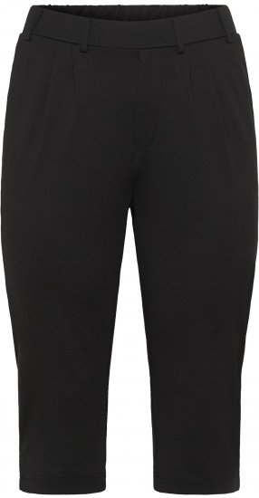 Kaffe Curve Jenna Capri Pants Black - Kelnės - 