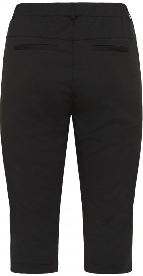 Kaffe Curve Jenna Capri Pants Black - Kelnės - 
