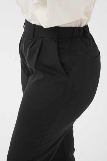 Kaffe Curve Jenna Capri Pants Black - Kelnės - 