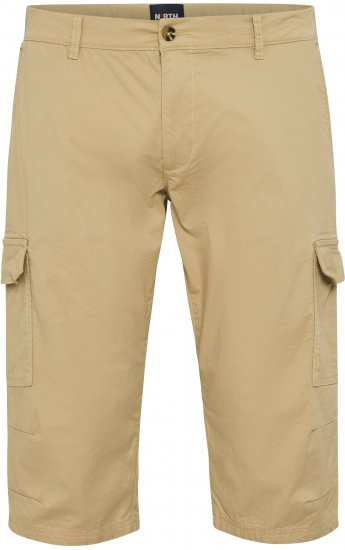 North Latitude 51136 Capri Shorts Beige - Šortai - Šortai - W40-W60