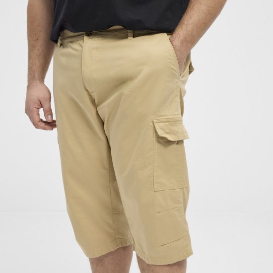 North Latitude 51136 Capri Shorts Beige - Šortai - Šortai - W40-W60