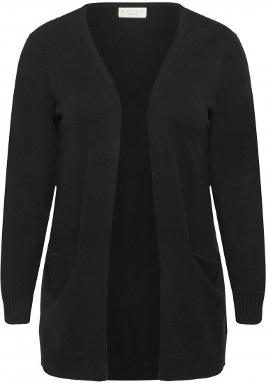 Kaffe Curve Alianna Knit Cardigan Black Deep - Kardiganai - 