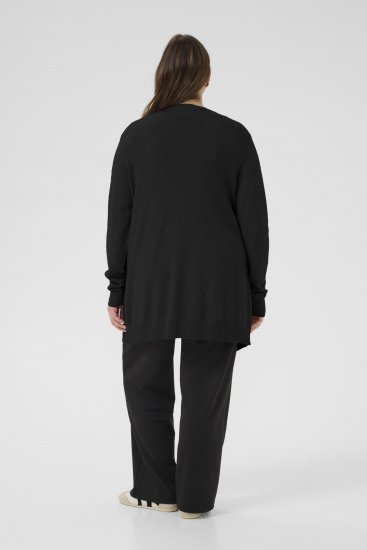 Kaffe Curve Alianna Knit Cardigan Black Deep - Kardiganai - 