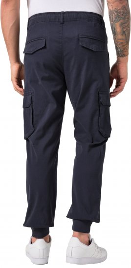 JP1880 Stretchy FLEXNAMIC Cargo Pants Navy - Didelių dydžių Cargo stiliaus kelnės vyrams - Didelių dydžių Cargo stiliaus kelnės vyrams