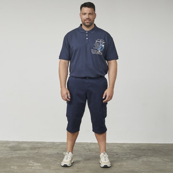 North Latitude 61150 Cargo Comfort Fit Capri Jūrinė Mėlyna - Šortai - Šortai - W40-W60