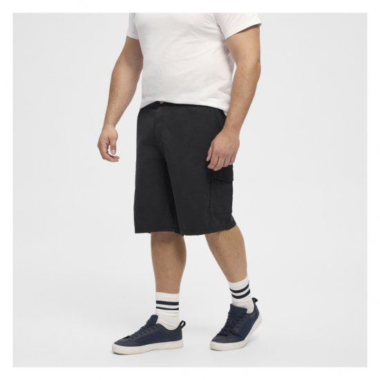 North Latitude Cargo Shorts Black - Šortai - Šortai - W40-W60
