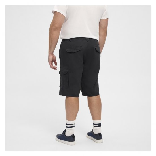 North Latitude Cargo Shorts Black - Šortai - Šortai - W40-W60