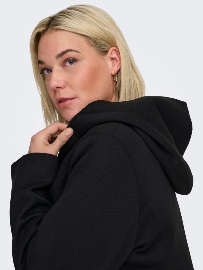Only Carmakoma Sedona Light Coat Black - Žieminiai paltai - 