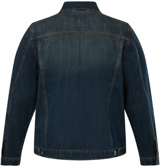 JP1880 Denim Jacket Dark Blue Denim - Didelės vyriškos striukės - Didelės vyriškos striukės