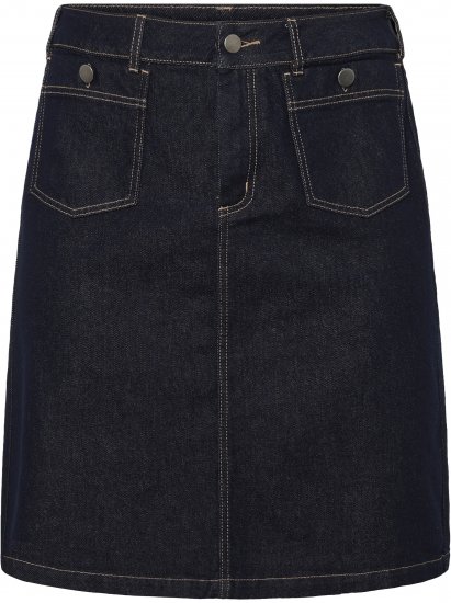 Kaffe Curve Roria Denim Skirt Dark Blue - Sijonai - 