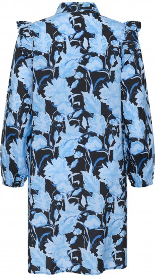 Kaffe Curve Sasja Suknelė Blue Snake Flower - Suknelės - 